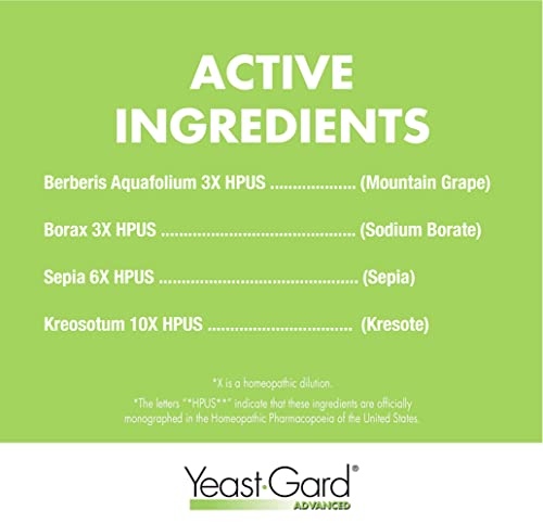 YeastGard Advanced Homeopathic Yeast Infection Vaginal Suppositories - 10 count Box